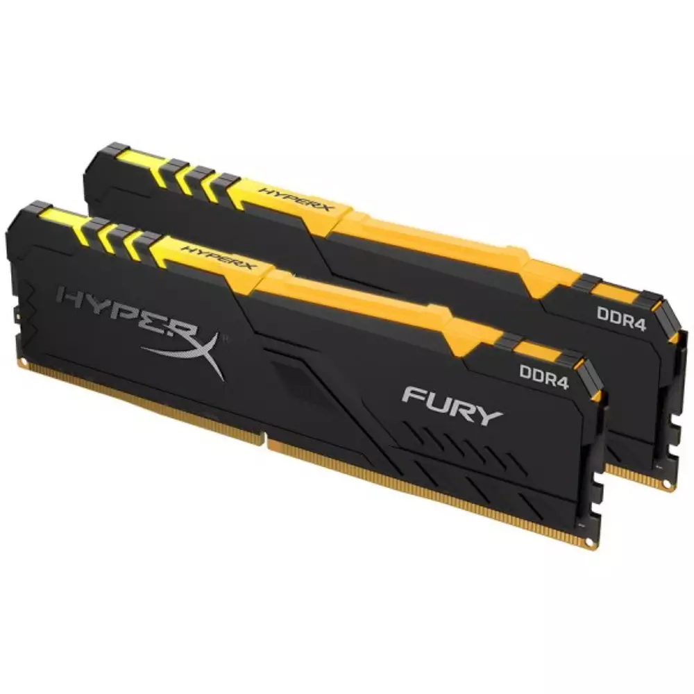 Памет KINGSTON HyperX Fury RGB 16GB (2X8GB) DDR4 3600MHz CL17