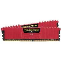 Памет Corsair Vengeance LPX 16GB (2x8GB) 3200 MHz DDR4 CL16 Red