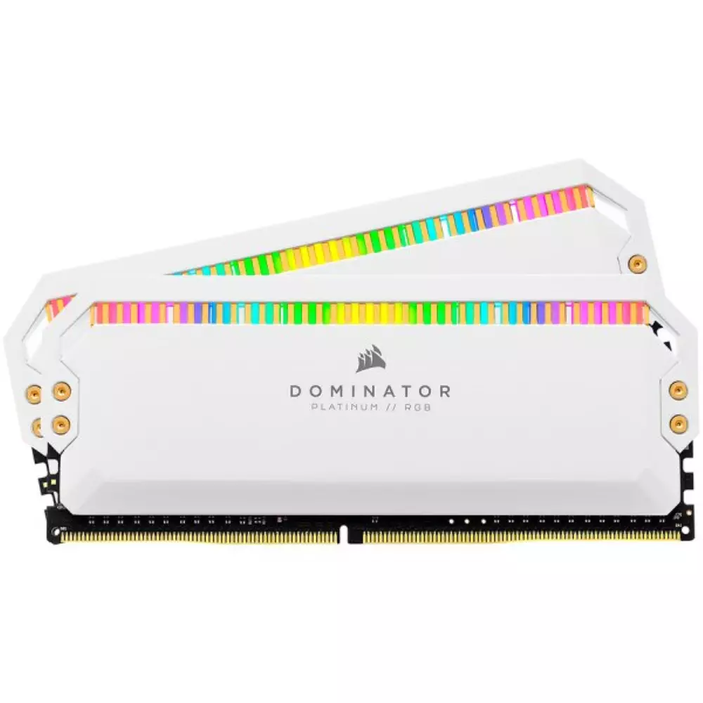 Памет Corsair Dominator Platinum RGB 16GB (2x8GB) 3200MHz DDR4 CL16 White