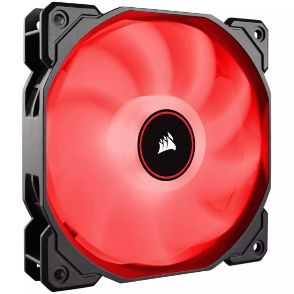 Вентилатор Corsair AF140 LED Low Noise Cooling Fan, Single Pack - Red