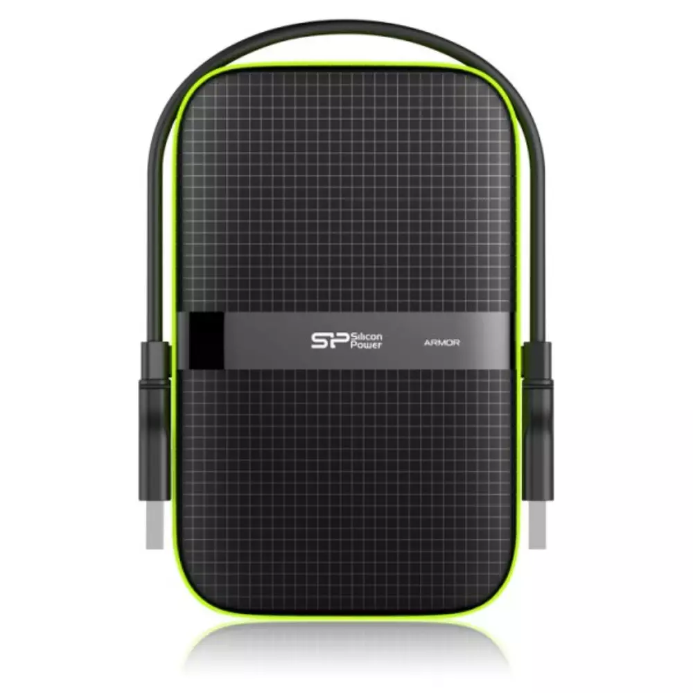 Външен диск Silicon Power Armor A60 1TB 2.5" USB 3.2 Gen 1 IPX67- SP010TBPHDA60S3K