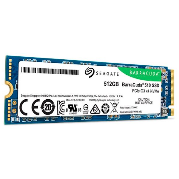 Диск SSD Seagate BarraCuda 510 256GB PCIE Gen 3.0 x 4 m.2