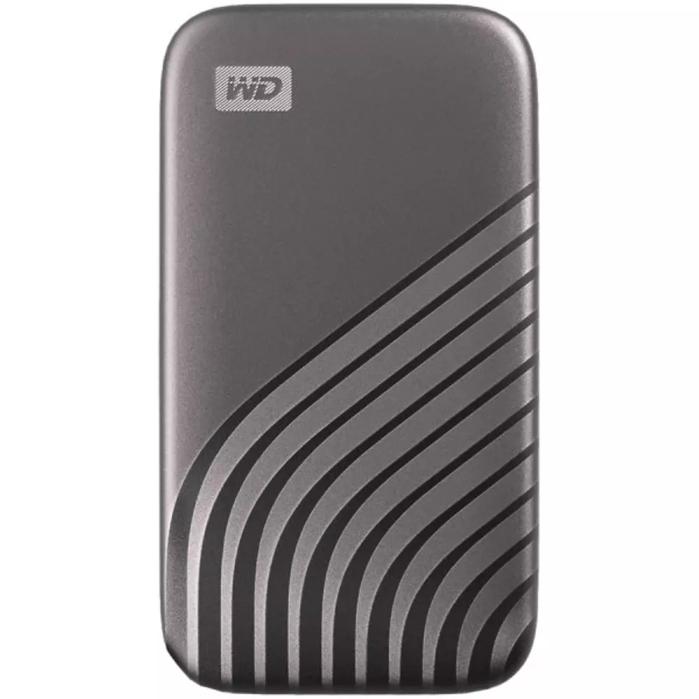Външен диск WD SSD 2TB My Passport NVMe USB Type-C - WDBAGF0020BGY-WESN