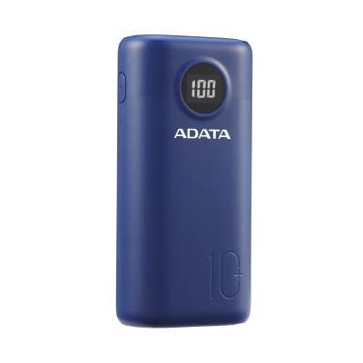 Външна батерия ADATA P10000 QUICK CHARGE Blue