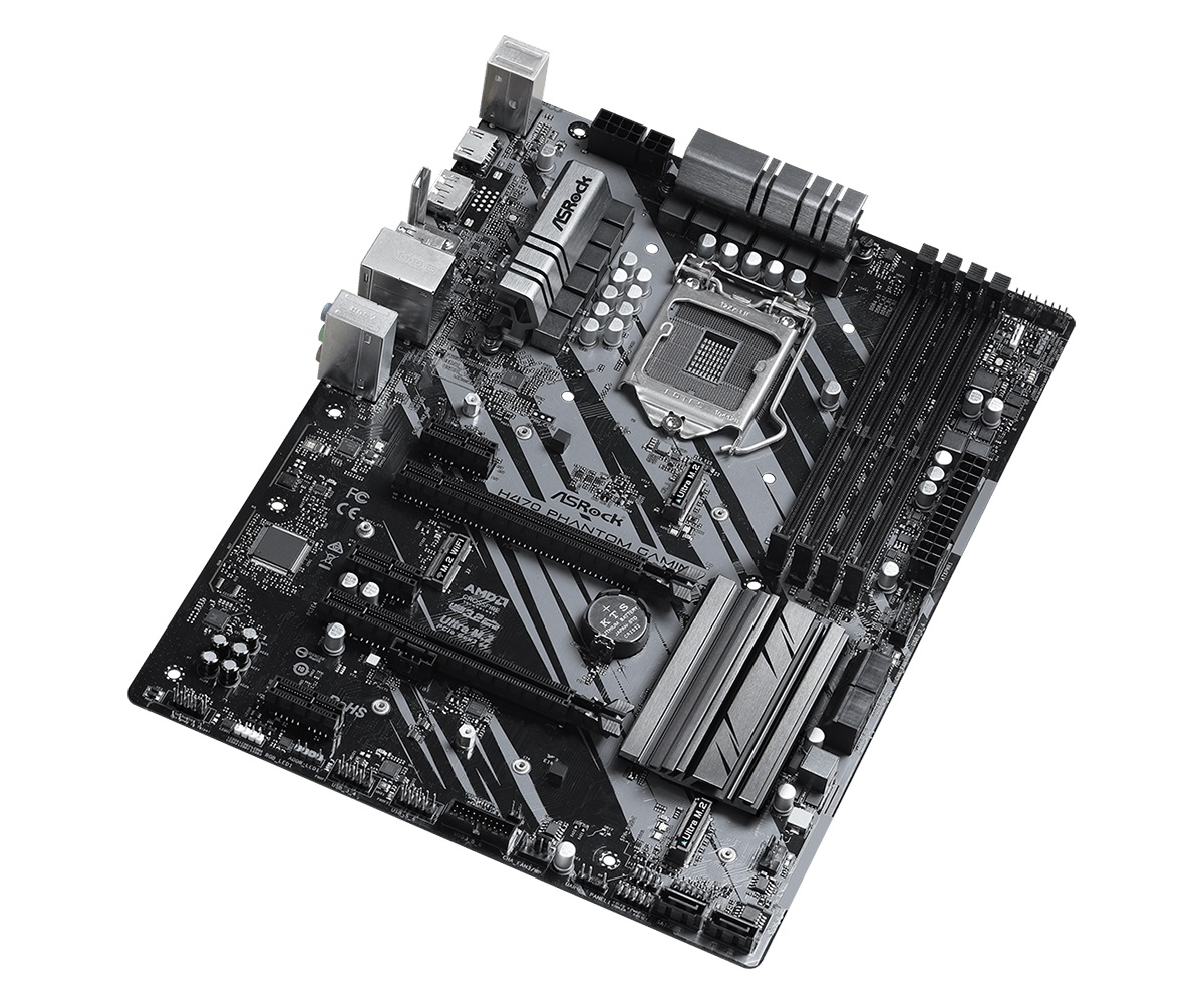 Дънна платка ASROCK H470 Phantom Gaming 4