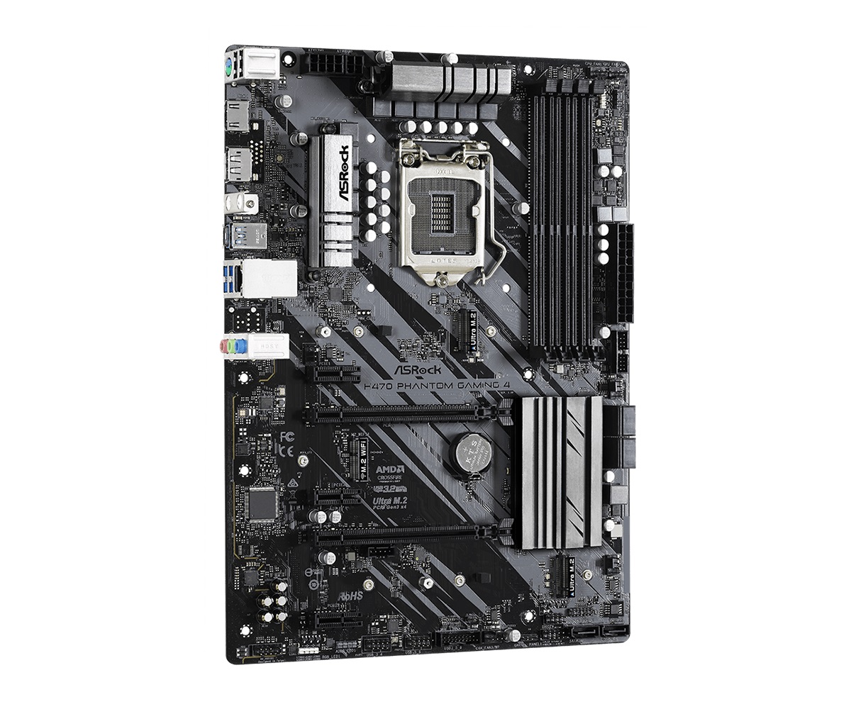 Дънна платка ASROCK H470 Phantom Gaming 4