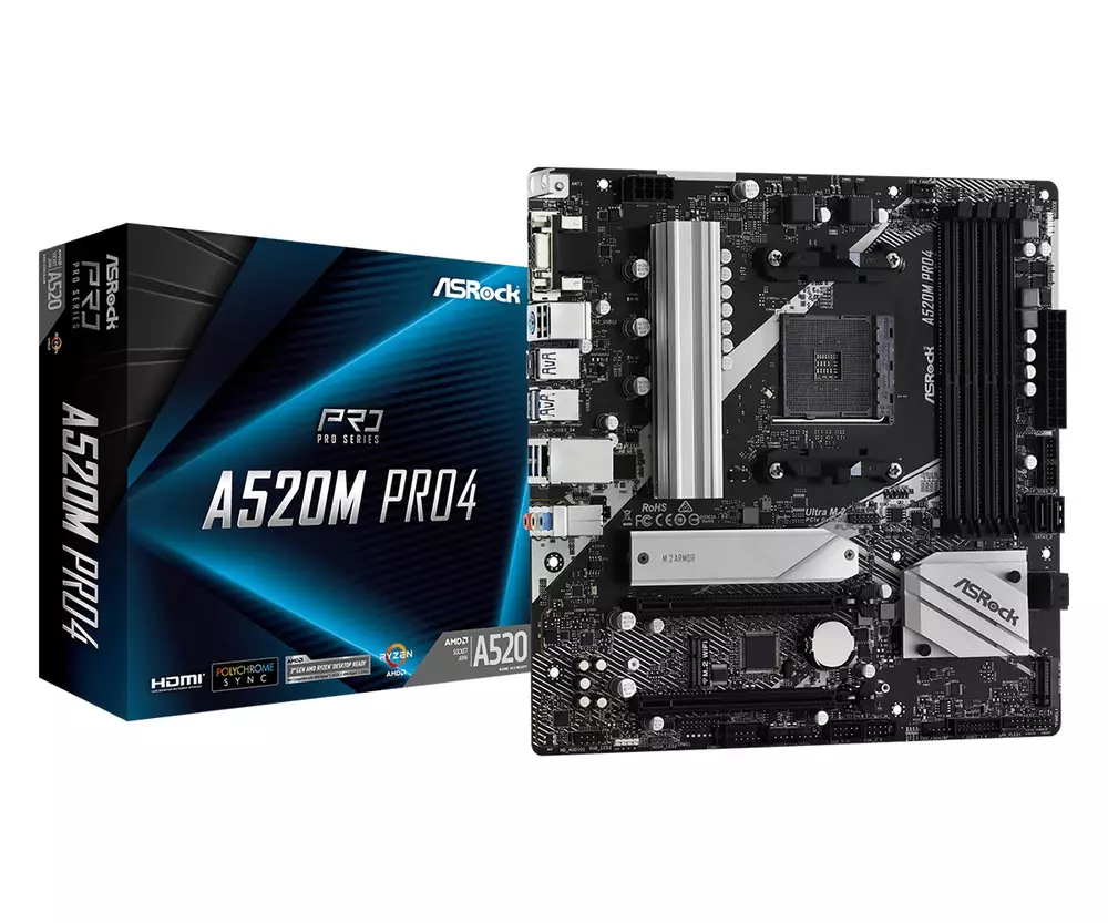Дънна палтка ASROCK A520M PRO4