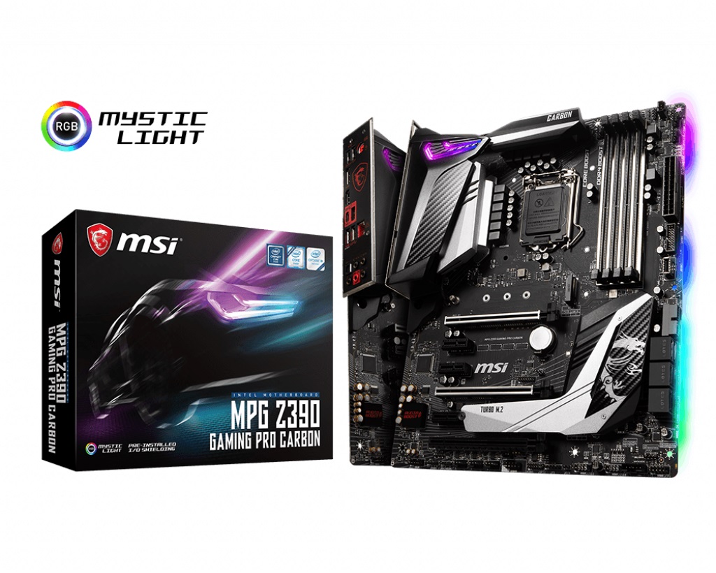 Дънна платка MSI MPG Z390 GAMING PRO CARBON