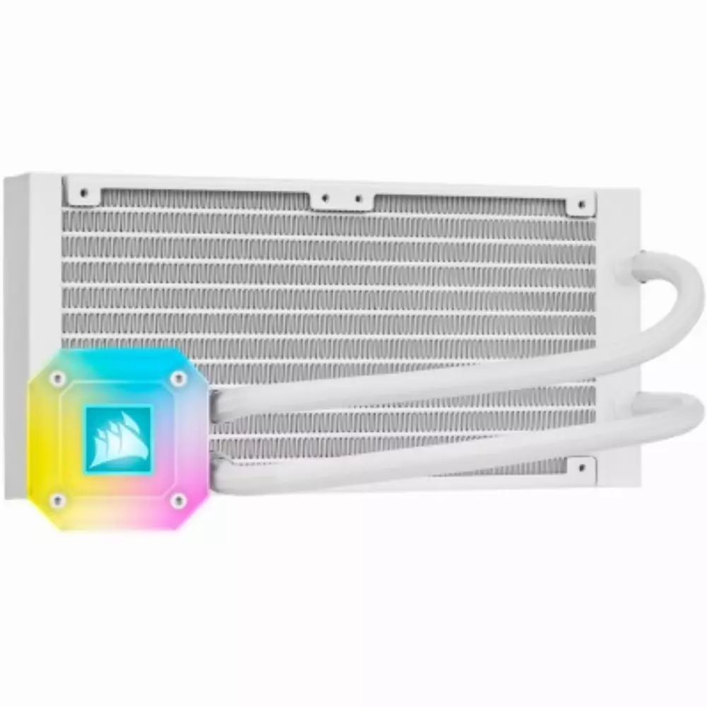 Охладител за процесор CORSAIR iCUE H100i ELITE CAPELLIX WHITE 240mm
