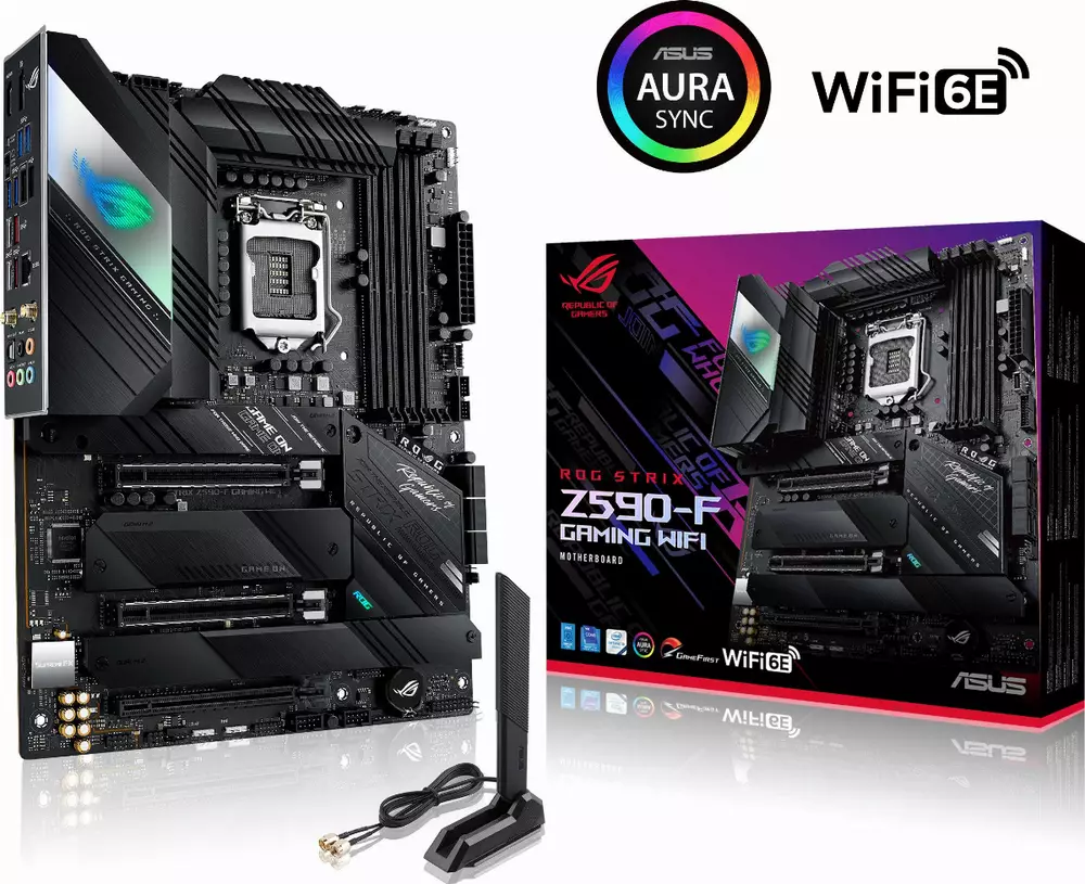 Дънна платка ASUS ROG STRIX Z590-F GAMING WiFi