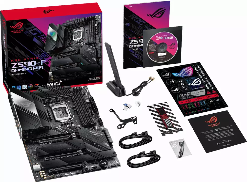 Дънна платка ASUS ROG STRIX Z590-F GAMING WiFi