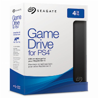 Външен диск Seagate 4TB Game Drive for PS4 USB 3.0 - STGD4000400