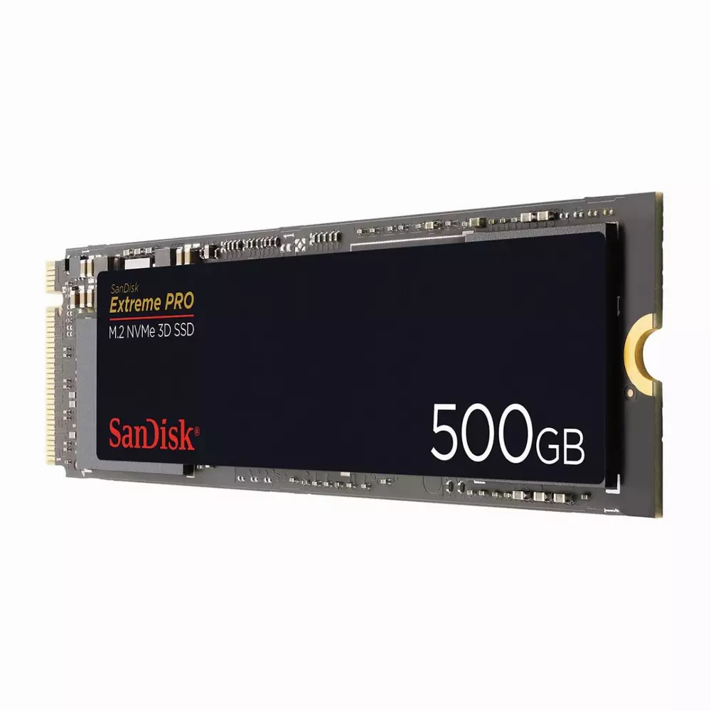 Диск SSD SanDisk Extreme PRO 500GB M.2 PCIe NVMe Gen 3.0 x 4