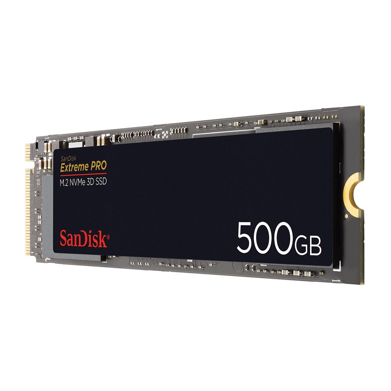 Диск SSD SanDisk Extreme PRO 500GB M.2 PCIe NVMe Gen 3.0 x 4