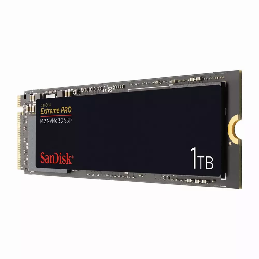 Диск SSD SanDisk Extreme PRO 1 TB M.2 PCIe NVMe Gen 3.0 x 4