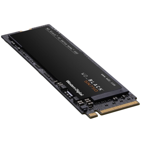 Диск SSD WD Black SN750 1TB M.2 PCIe NVMe Gen 3.0 x 4 2280
