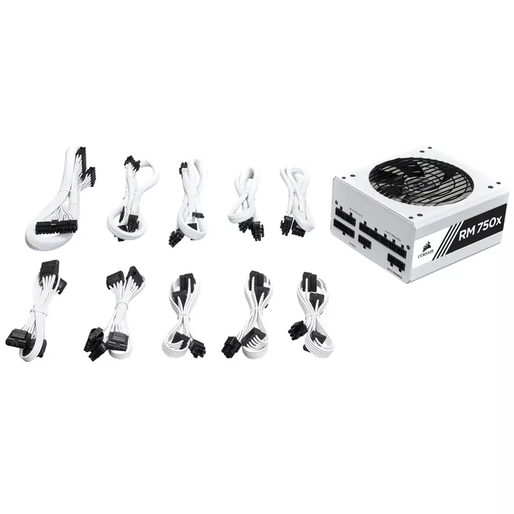 Захранване Corsair RM750X 750W 80+ Gold White - CP-9020187-EU