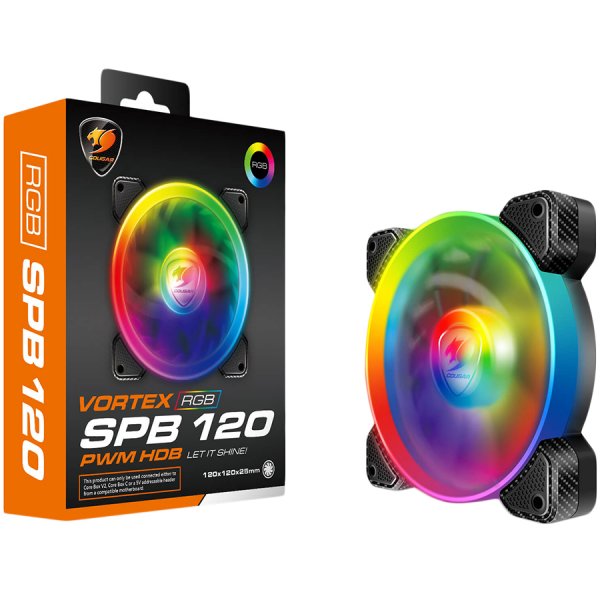 Ventilator COUGAR Vortex RGB SPB 120 Cooling Fan