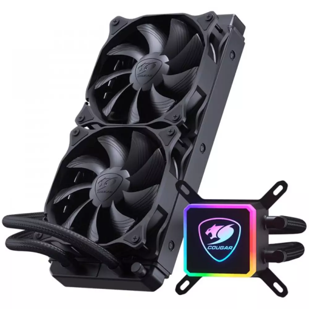 Охладител за процесор COUGAR AQUA 240 (240мм) Water Cooling