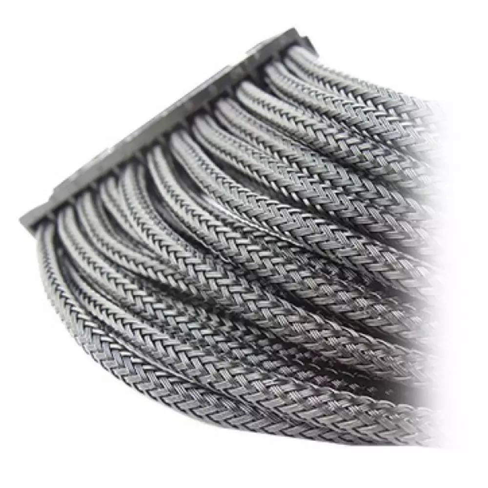 Оплетен кабел GELID CA-24P-01 24pin Power extension cable 30cm individually sleeved BLACK