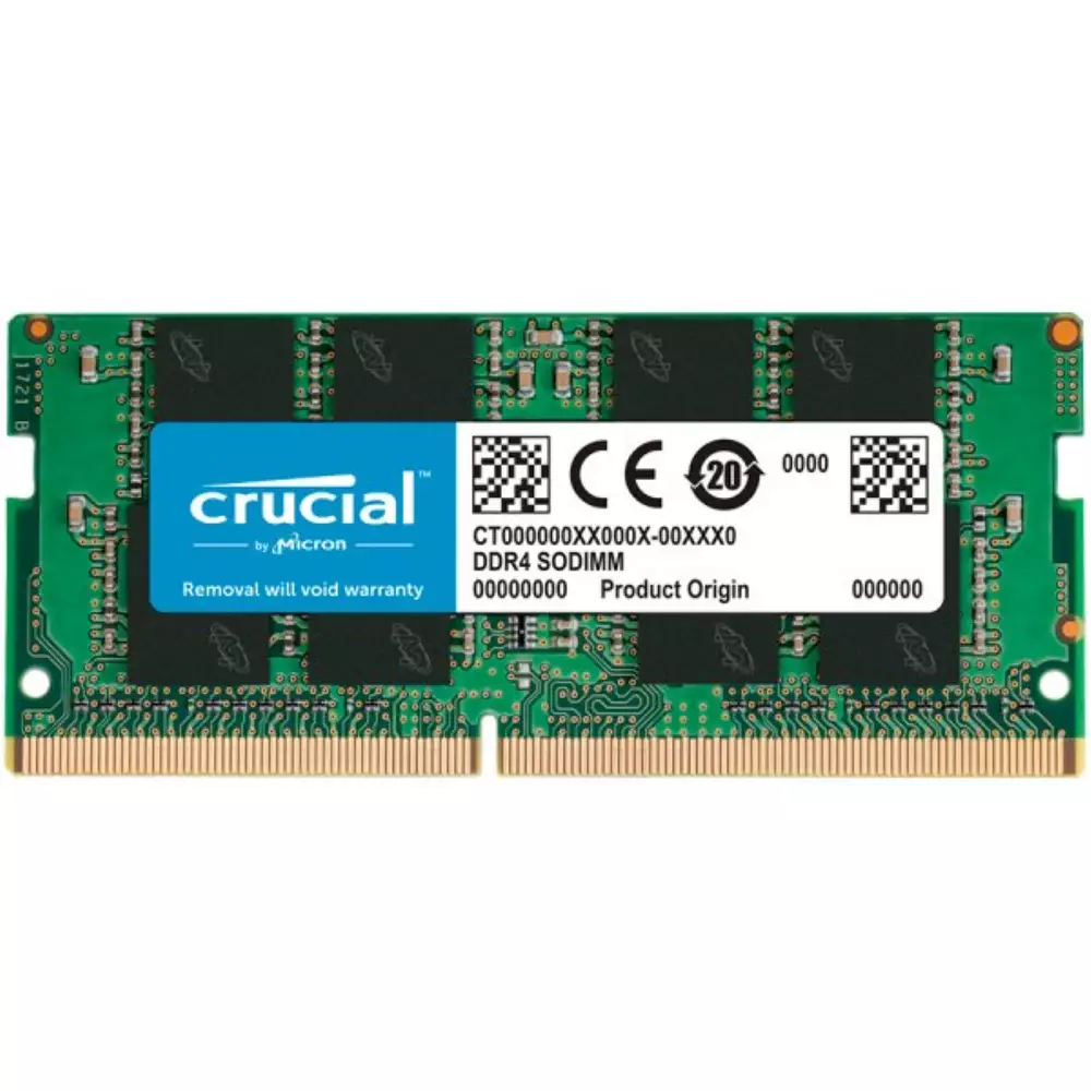 Памет Crucial 8GB 3200MHz DDR4 SODIMM CL22
