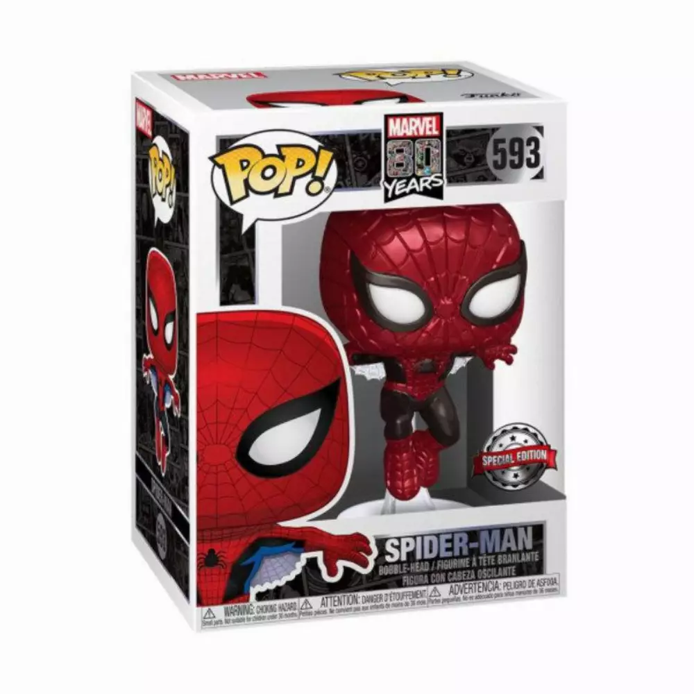 Фигурка Funko POP! Marvel: 80 Years - First Appearance Spider-Man #593