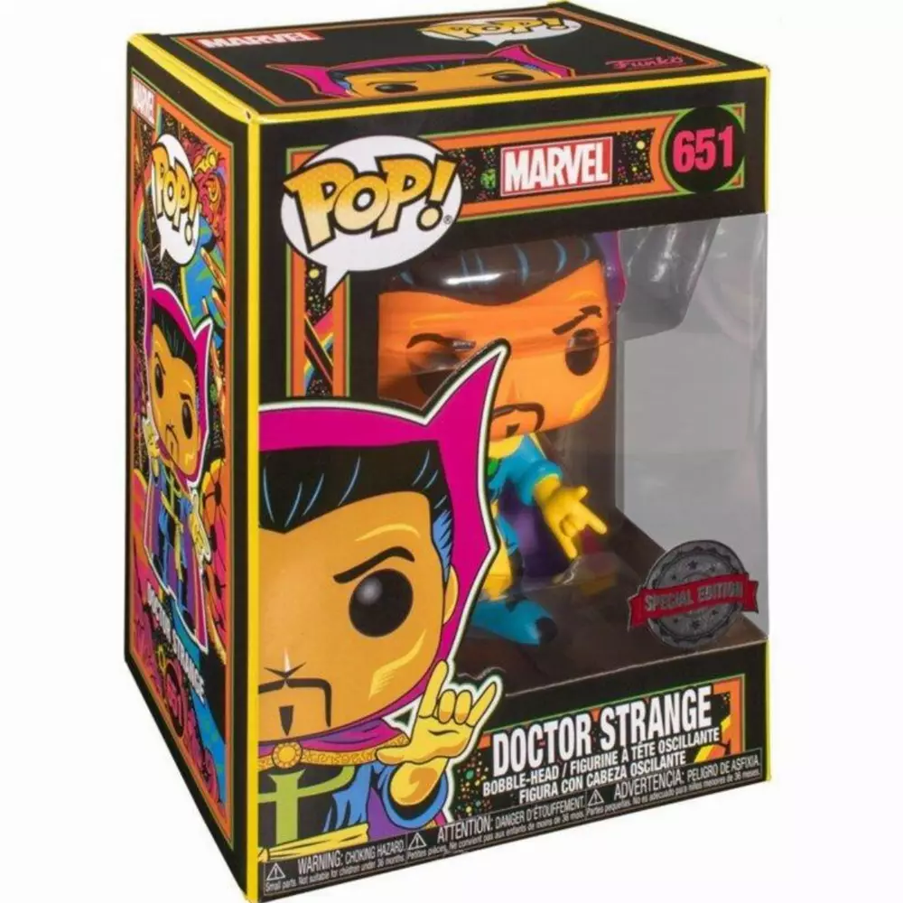 Фигурка Funko POP! Marvel: Black Light - Dr.Strange #651
