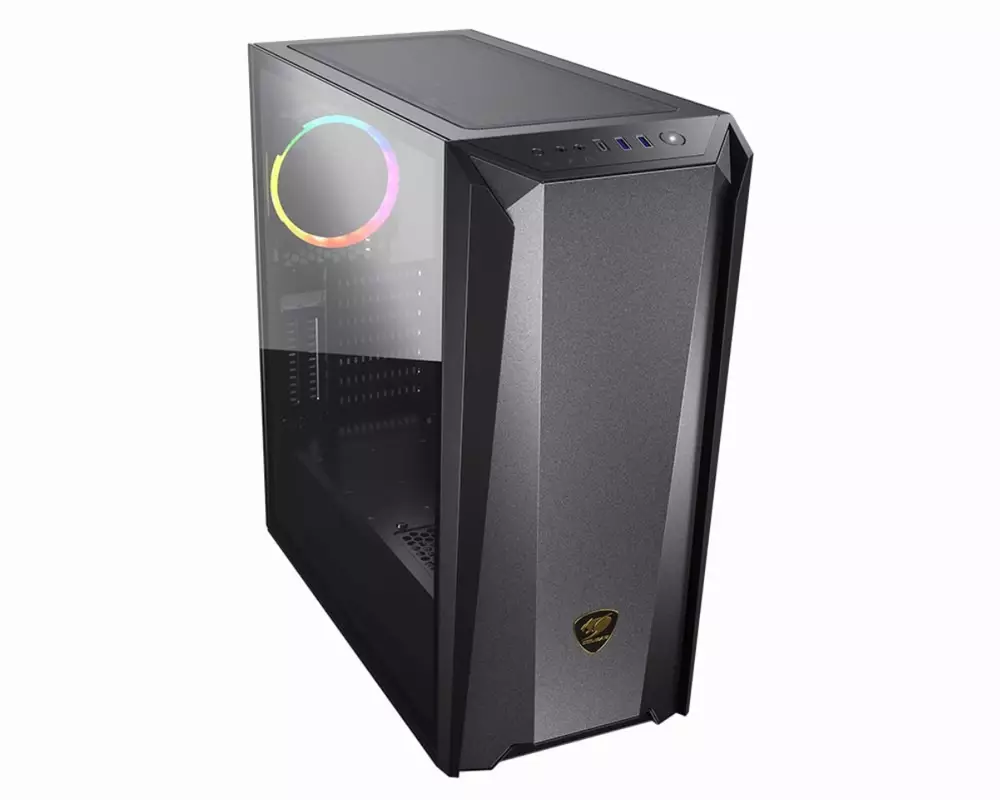 Кутия Cougar MX660 Iron RGB-Dark Black