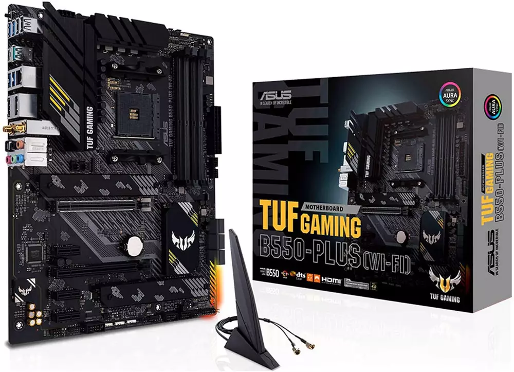 Дънна платка ASUS TUF GAMING B550-PLUS (WI-FI)