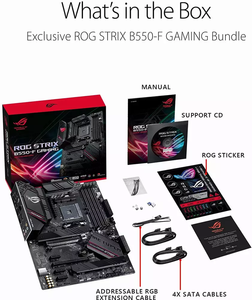 Дънна палтка ASUS ROG STRIX B550-F GAMING