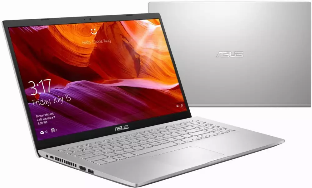 Лаптоп ASUS X509JA, 15.6", Intel Core i5-1035G1, RAM 8GB, SSD 256GB, Intel UHD Graphics, Free DOS, Slate Grey