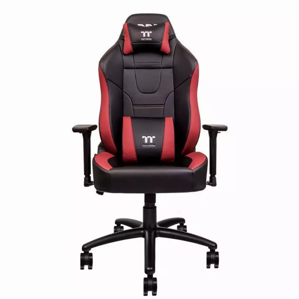 Геймърски стол TteSports U Comfort Черен/Червен