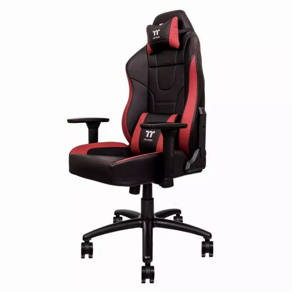 Геймърски стол TteSports U Comfort Черен/Червен
