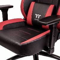 Геймърски стол TteSports U Comfort Черен/Червен