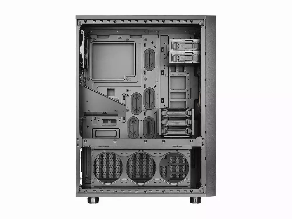 Кутия THERMALTAKE Core X71 TG Black