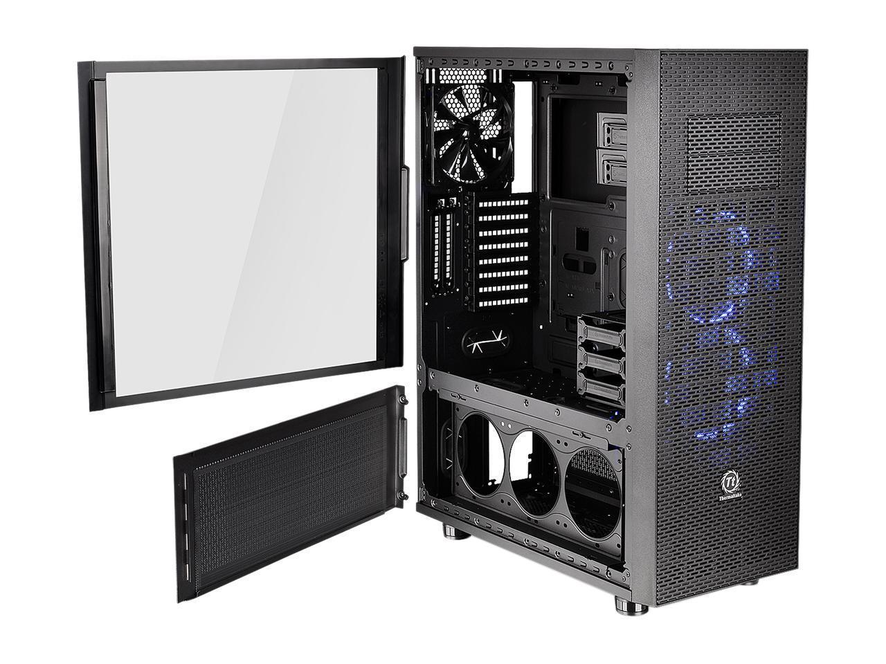 Кутия THERMALTAKE Core X71 TG Black