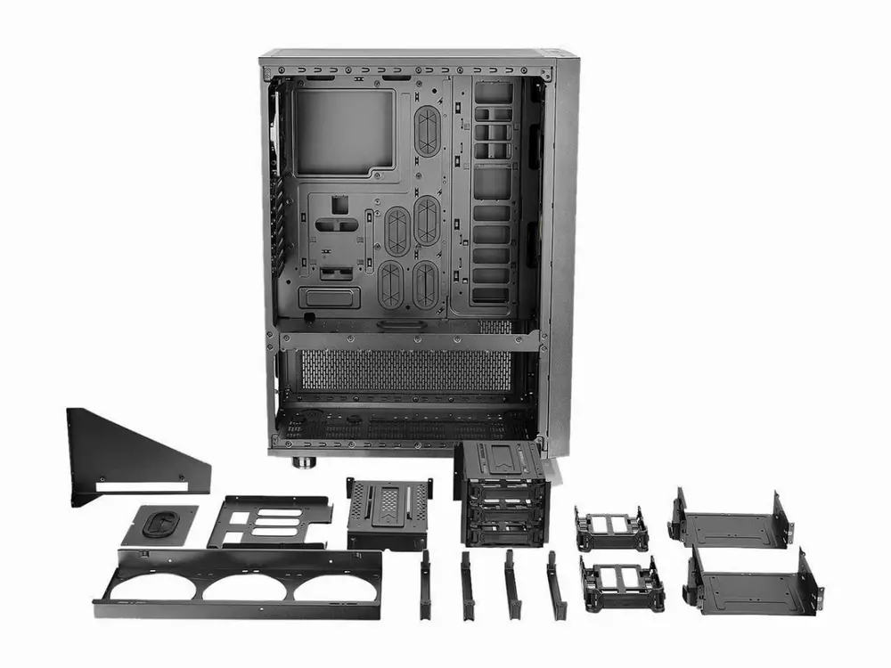 Кутия THERMALTAKE Core X71 TG Black