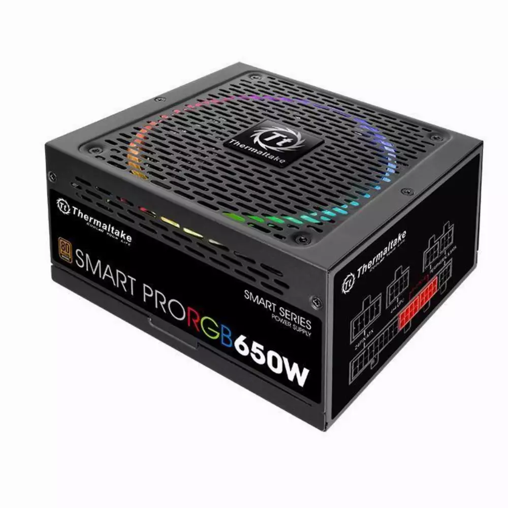Захранване Thermaltake Smart Pro RGB 650W 80+ Bronze