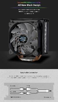 Охладител за процесор Zalman CNPS10X OPTIMA II BLACK RGB