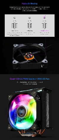Охладител за процесор Zalman CNPS10X OPTIMA II BLACK RGB