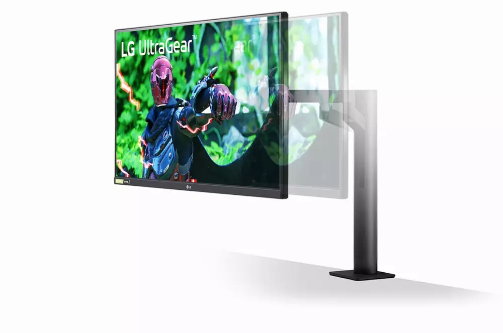 Монитор LG 27" 27GN880-B, QHD 2560x1440, Nano IPS, 144Hz, 1ms, HDR10, G-SYNC / AMD FreeSync