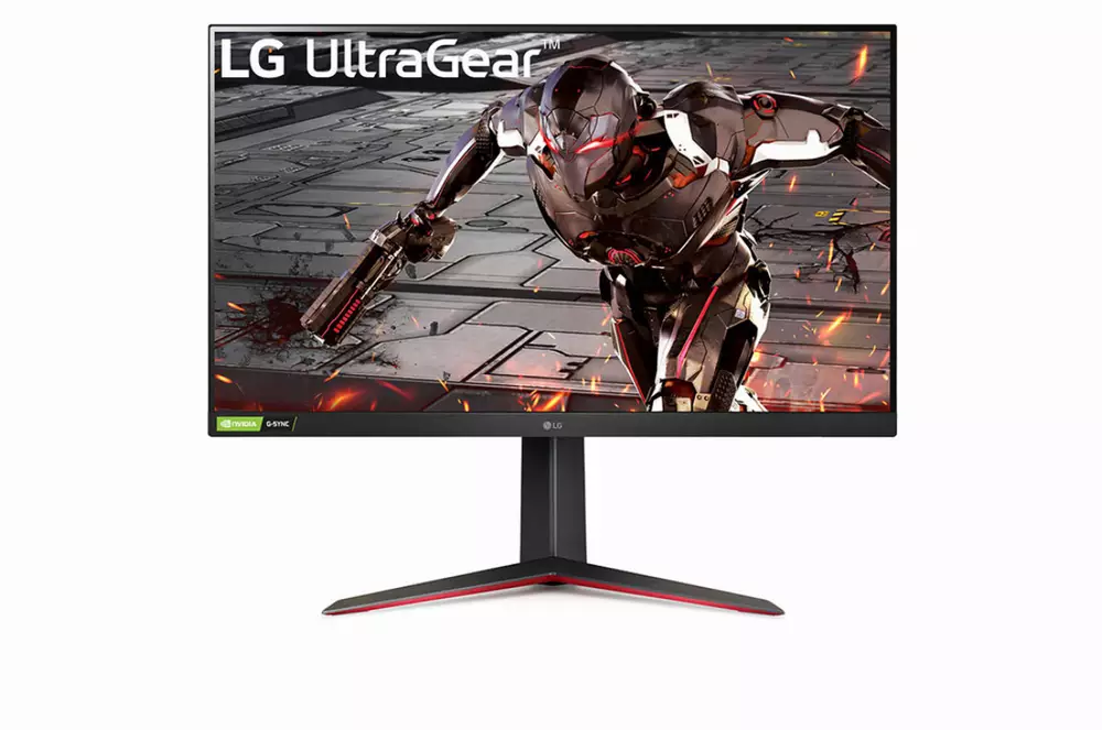 Монитор LG 32" 32GN550-B, FHD 1920x1080, VA, 165Hz, 5ms, HDR10, AMD FreeSync/NVIDIA G-SYNC Compatible