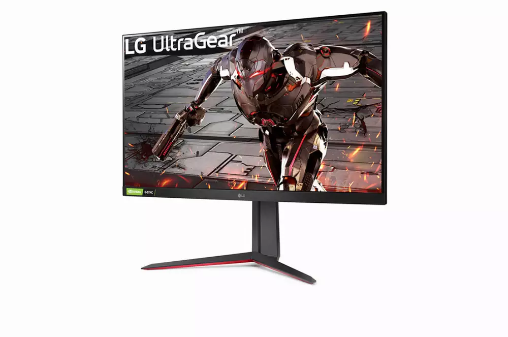 Монитор LG 32" 32GN550-B, FHD 1920x1080, VA, 165Hz, 5ms, HDR10, AMD FreeSync/NVIDIA G-SYNC Compatible