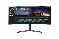 Монитор LG 38" 38WN75C-B, QHD 3840x1600, IPS Curved, HDR 10, sRGB 99%