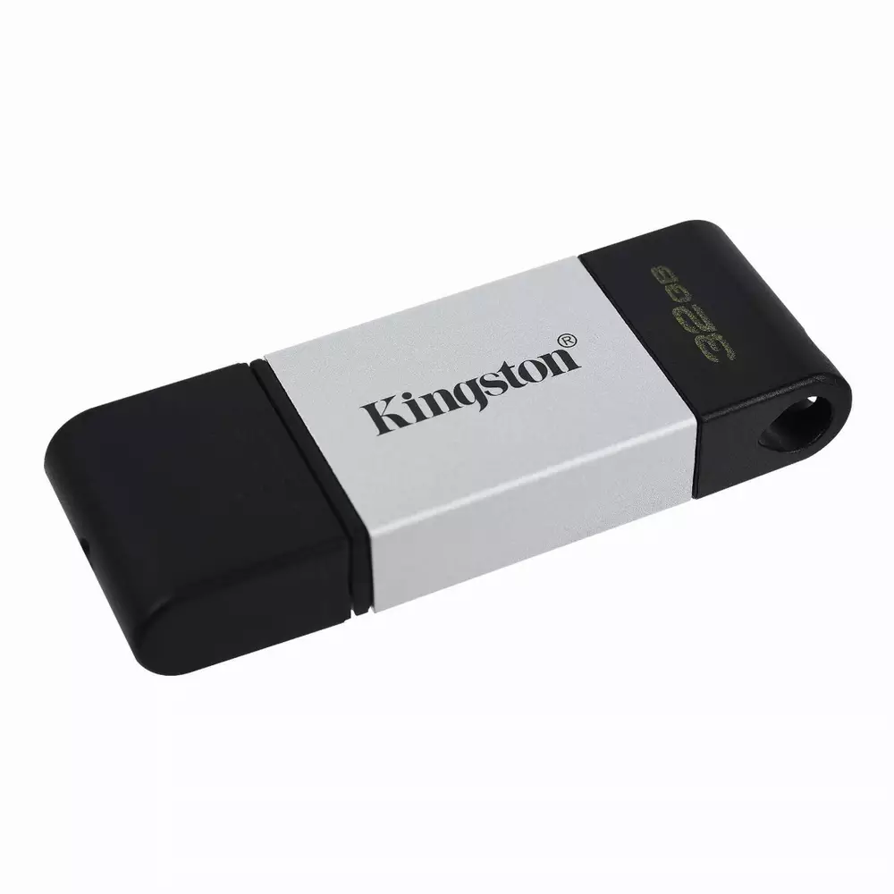 USB памет Kingston DataTraveler 80 32GB USB-C 3.2 Gen 1 Black