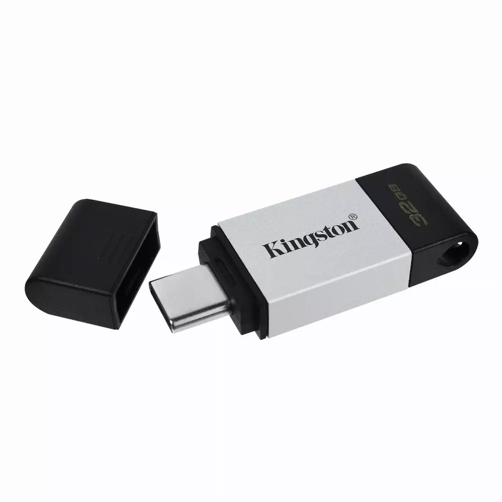 USB памет Kingston DataTraveler 80 32GB USB-C 3.2 Gen 1 Black