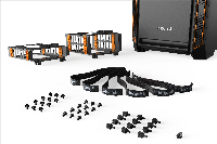 Кутия be quiet! SILENT BASE 601 Window Orange