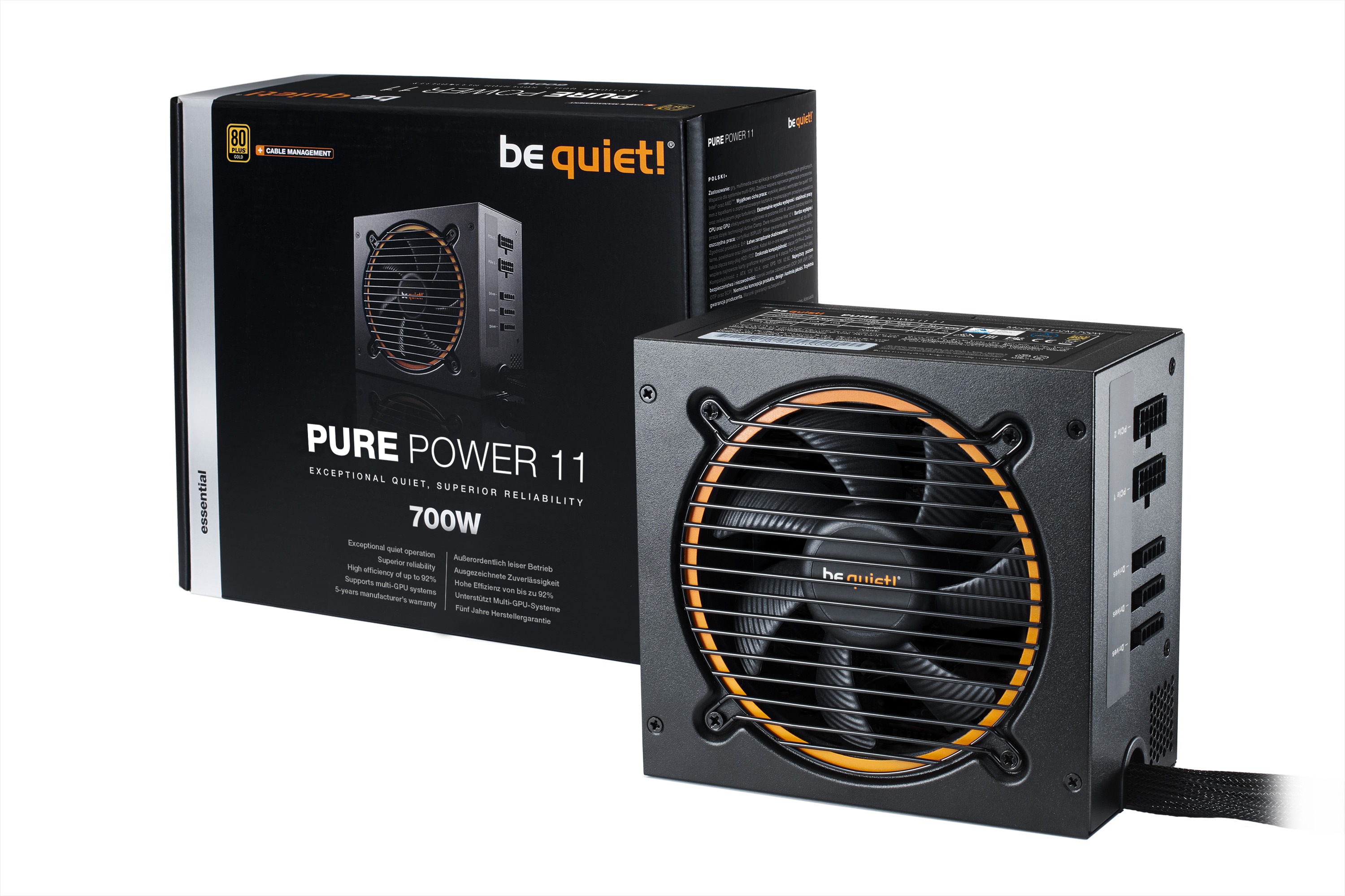 Захранване be quiet! PURE POWER 11 700W 80+ Gold
