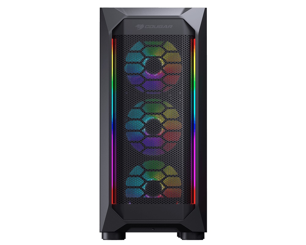 Кутия COUGAR MX410 Mesh-G RGB Mid Tower