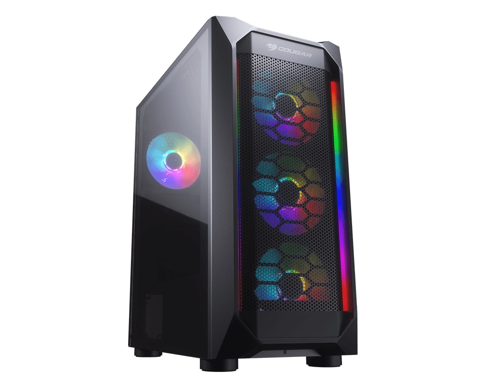 Кутия COUGAR MX410 Mesh-G RGB Mid Tower